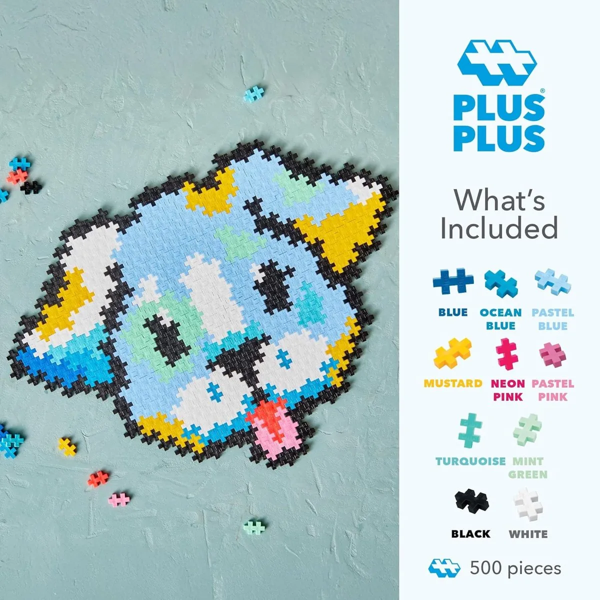 Plus-Plus Puzzle by Number Puppy 500 Stuks - 3961