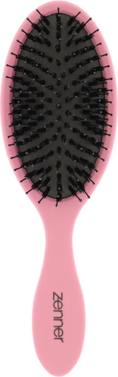 Zenner Anti-Klit Haarborstel - Roze