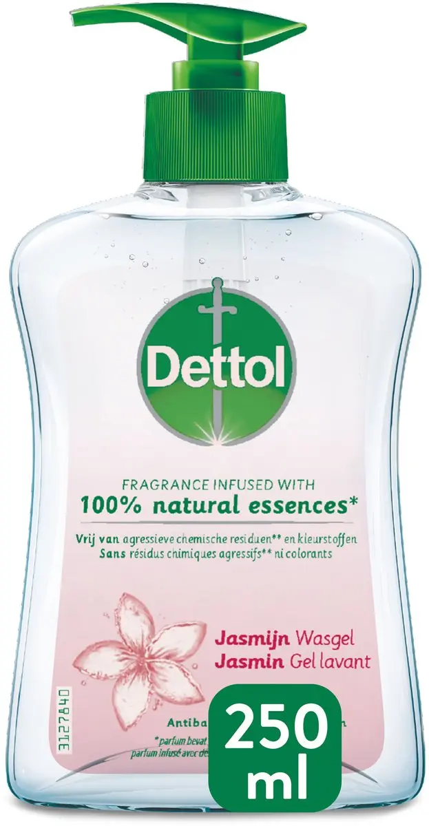 Dettol Handzeep Jasmijn 250ml - afbeelding 6 van 6
