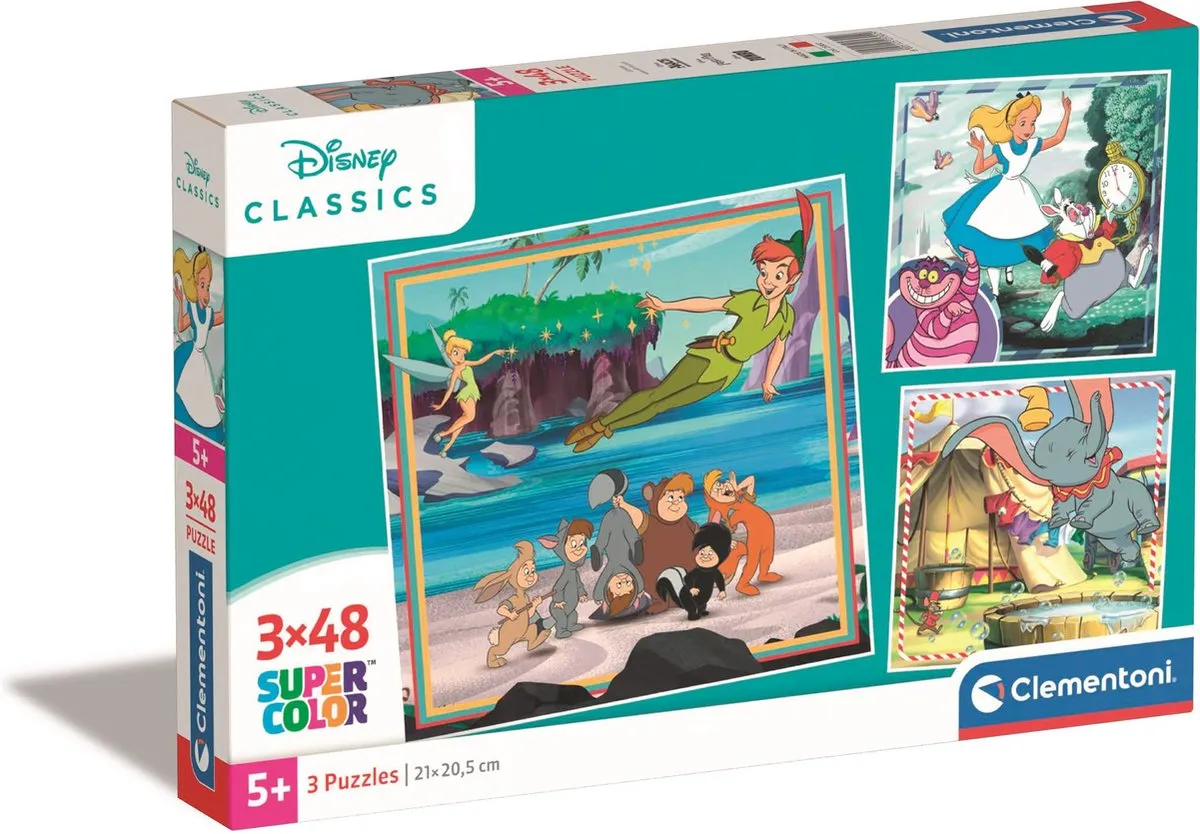 Clementoni Disney Classics Puzzel 348 Stuks - Multicolor