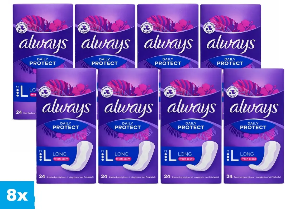 Always Daily Protect Long Pantyliners