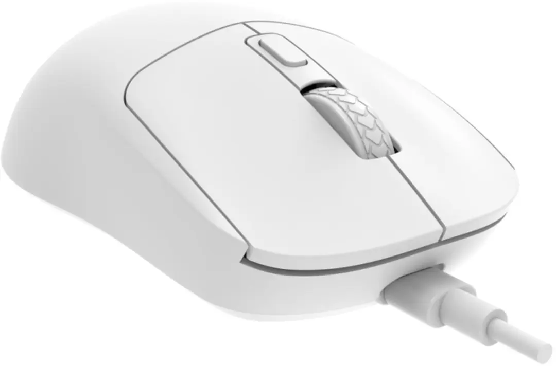 WiWu 14458 Bedrade Optische Muis - 6 Knoppen - Wit