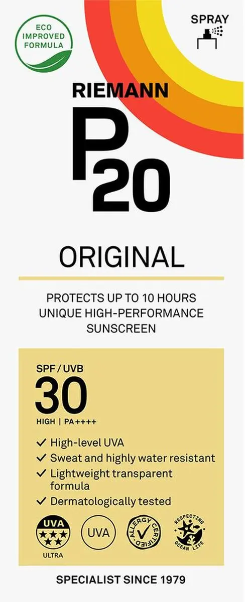 P20 Original Zonnebrandspray SPF 30