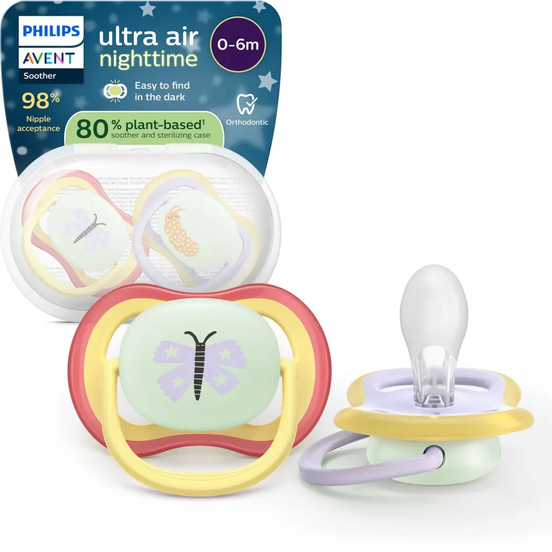Philips Avent Ultra Air Night Fopspeen Glow-in-the-dark
