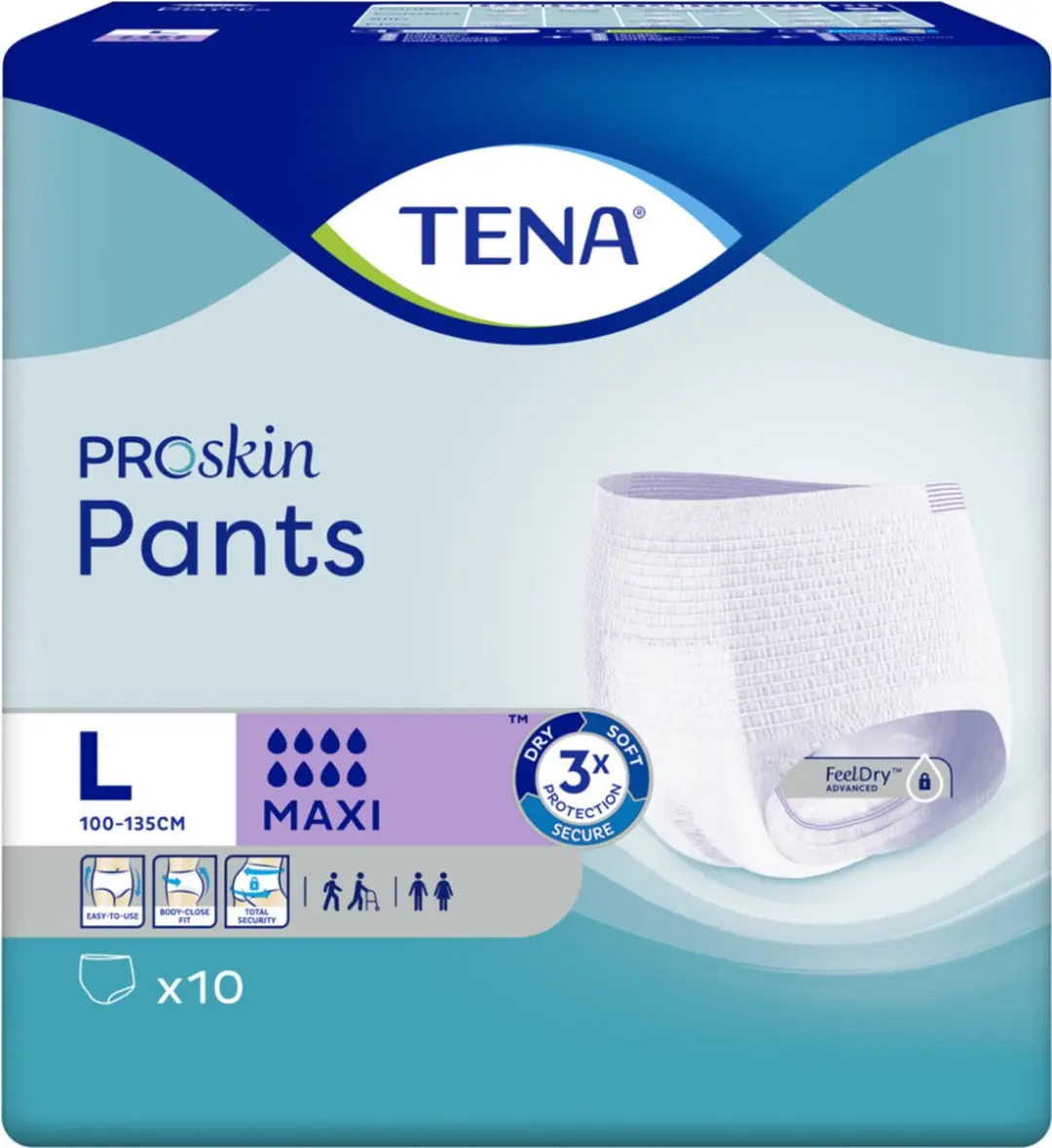 TENA ProSkin Pants Maxi L - 40 Stuks