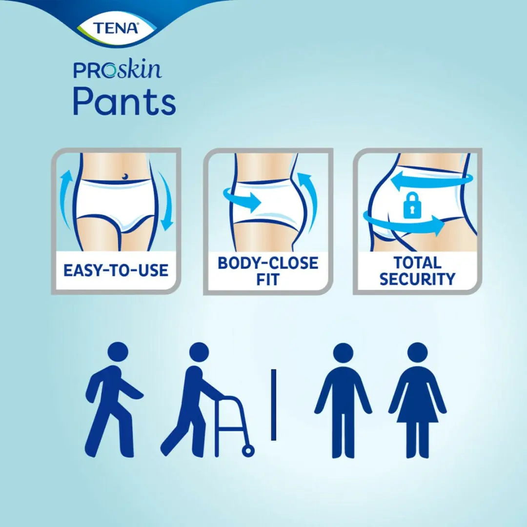 TENA Proskin Pants Plus Medium - 14 Stuks