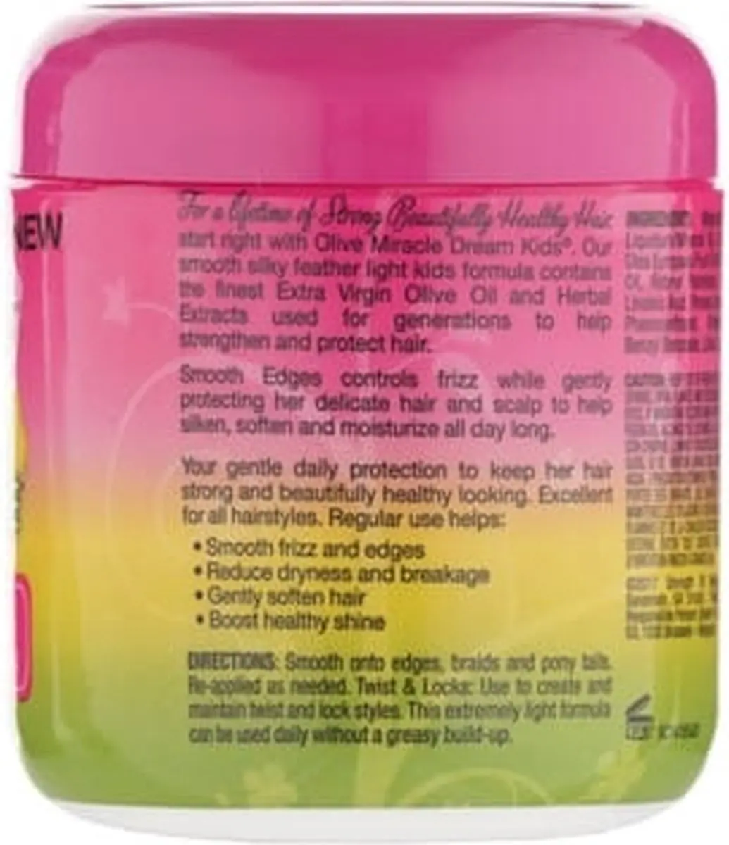 African Pride Dream Kids Olive Miracle Smooth Edges 170g