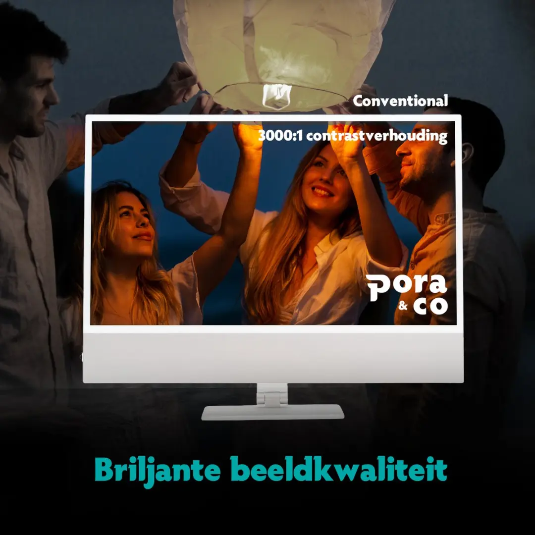 Pora&Co Draagbare Monitor 15.6" Touchscreen Full HD - HDMI & USB-C