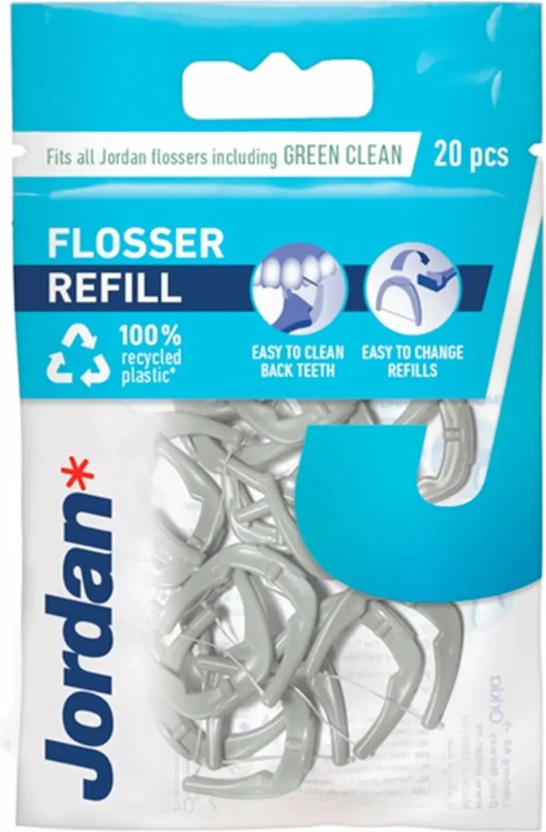 Jordan Easy Clean Flosser Reserve Flosser