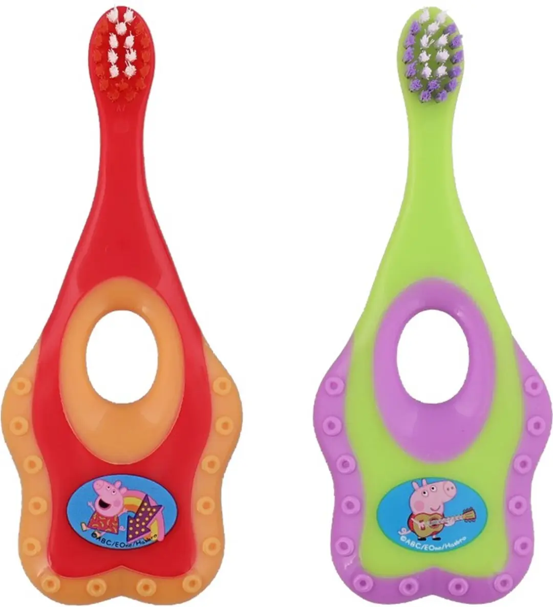 Peppa Pig Tandenborstel & Bijtring - 2 Stuks