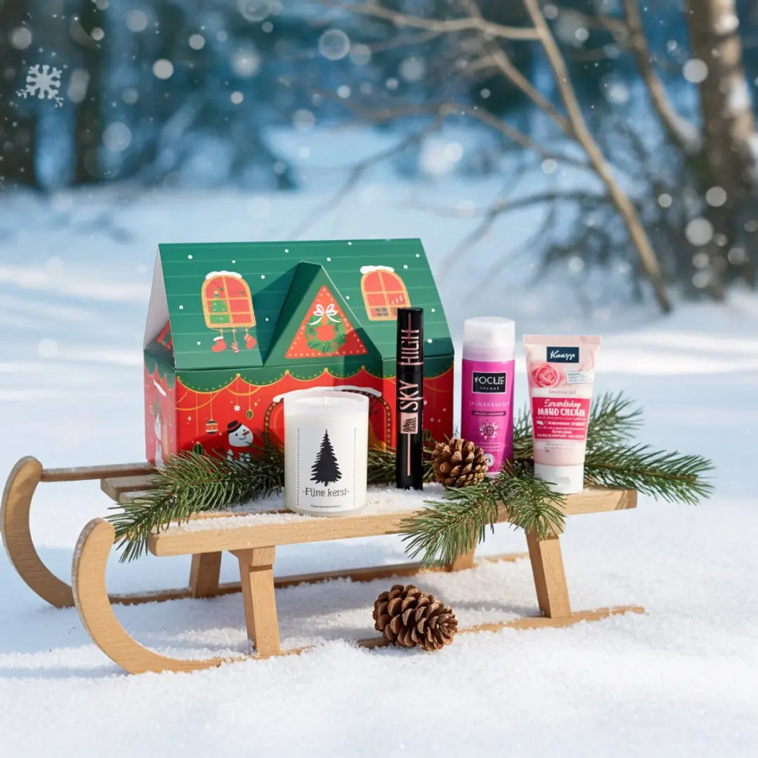 Vogue Kerstcadeauset 4-delig - Deo, Handcrème & Mascara