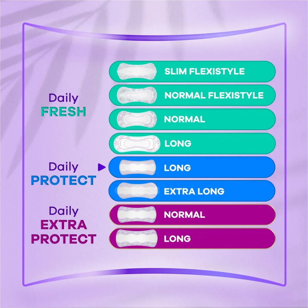 Always Daily Protect Long Inlegkruisjes - 200 Stuks