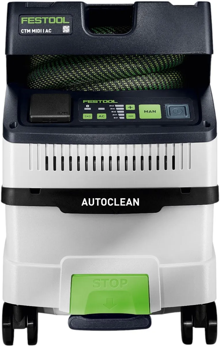 Festool CTM MIDI I AC CLEANTEC Mobiele Afzuigunit 1200W - 15L Stofklasse M