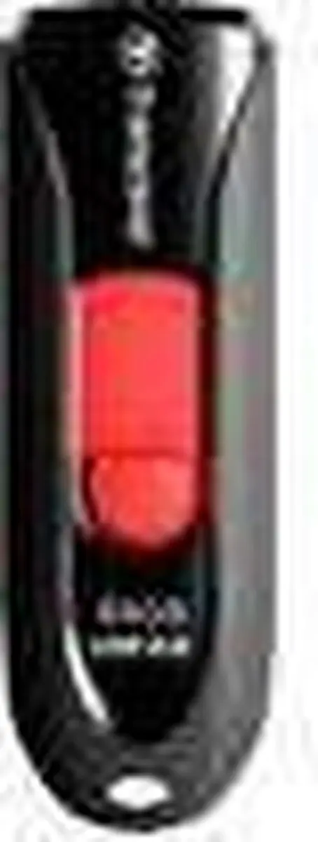 Transcend JetFlash 590K 64GB USB-Stick - Zwart - afbeelding 6 van 6