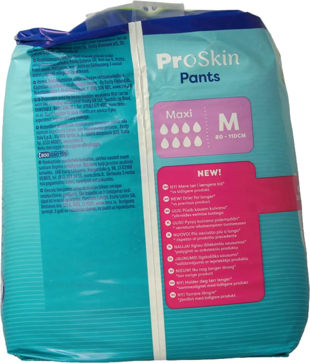 TENA Pants Maxi Medium - 10 Stuks