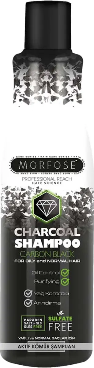Morfose Charcoal Shampoo 500ml