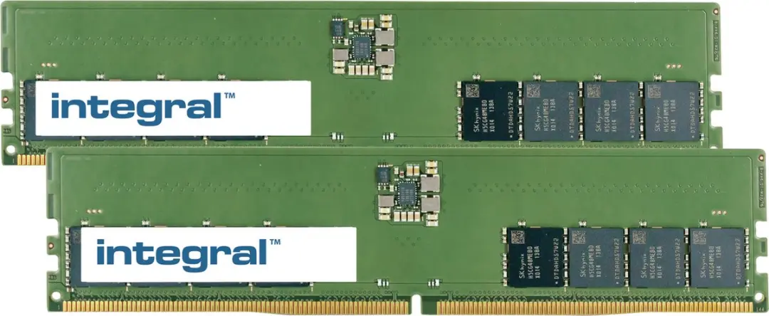 Integral IN5T16GNJRDXK2 Geheugenmodule 32GB DDR5 - 2x16GB