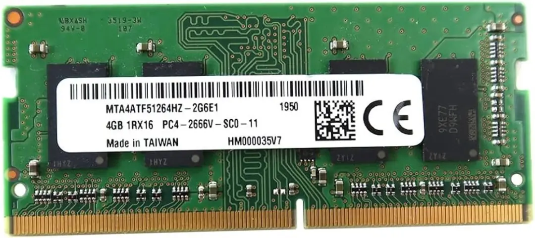Integral MTA4ATF51264HZ-2G6E1-IN DDR4 Geheugen 4GB