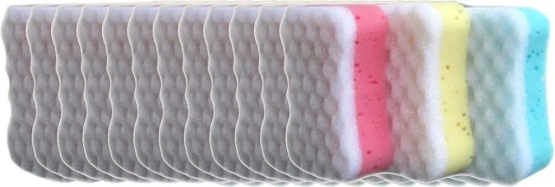 Multy Massage Spons - 12 Stuks Multicolor