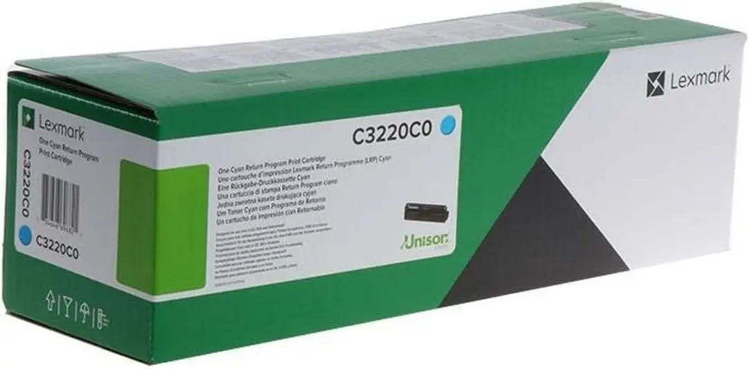 Lexmark C3220C0 Tonercartridge Cyaan 1500 Pagina's
