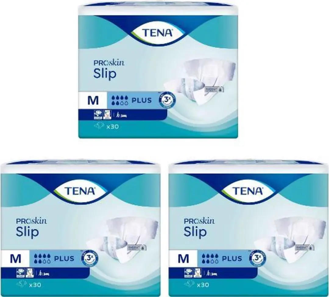 TENA Proskin Slip Plus Medium - 90 Stuks