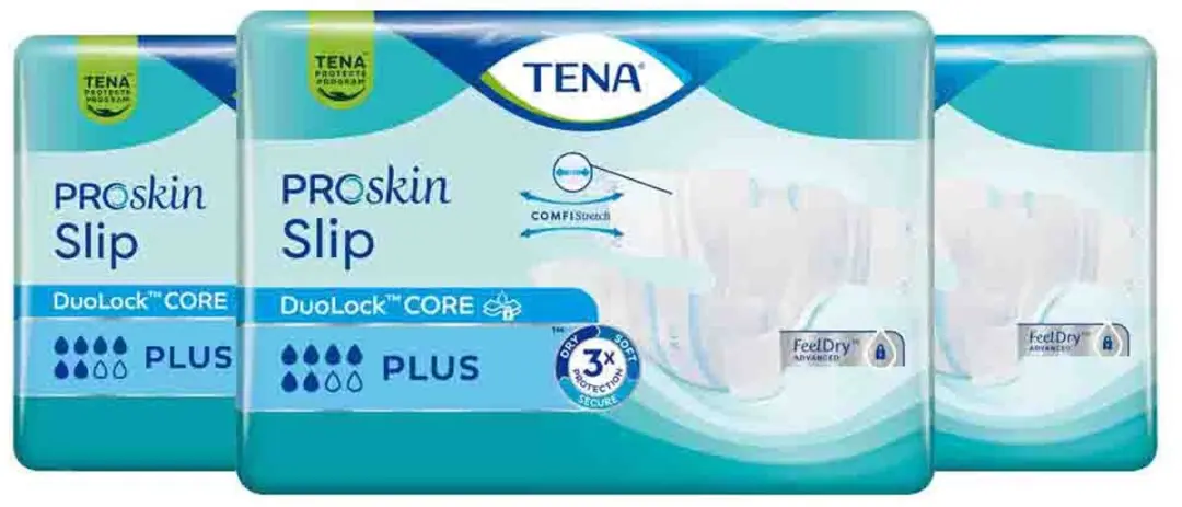 TENA Proskin Slip Plus Medium - 90 Stuks