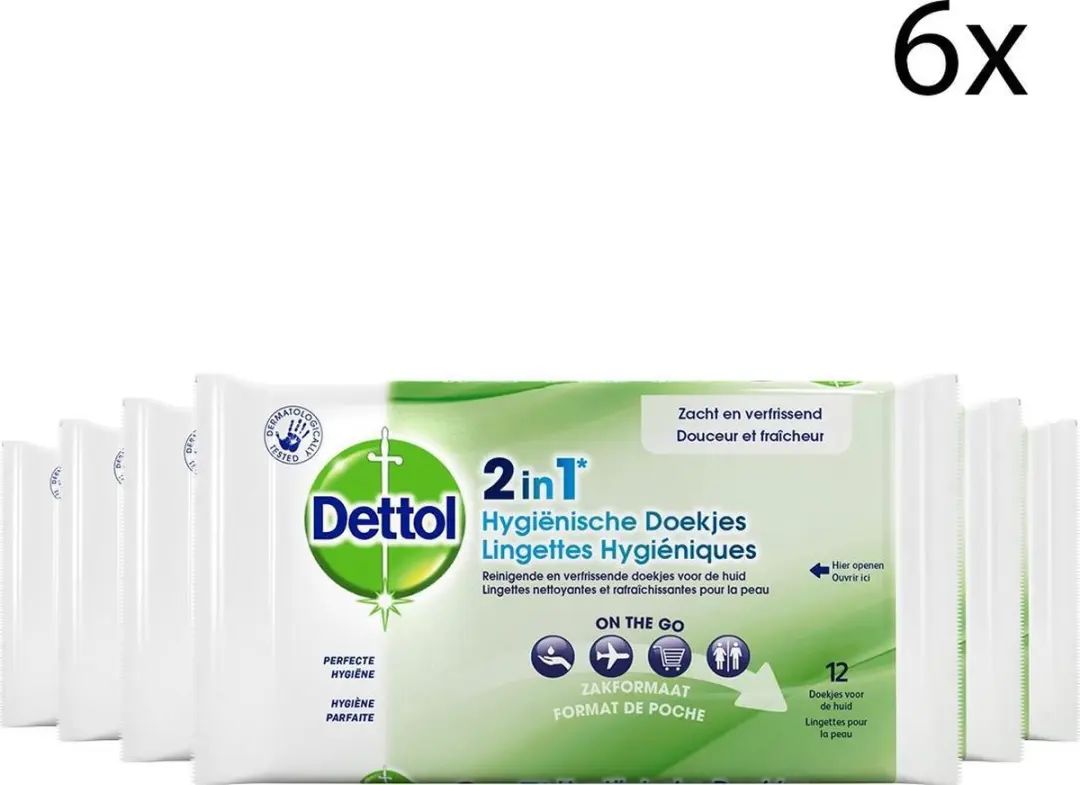 Dettol Hygiënische Doekjes 2-in-1