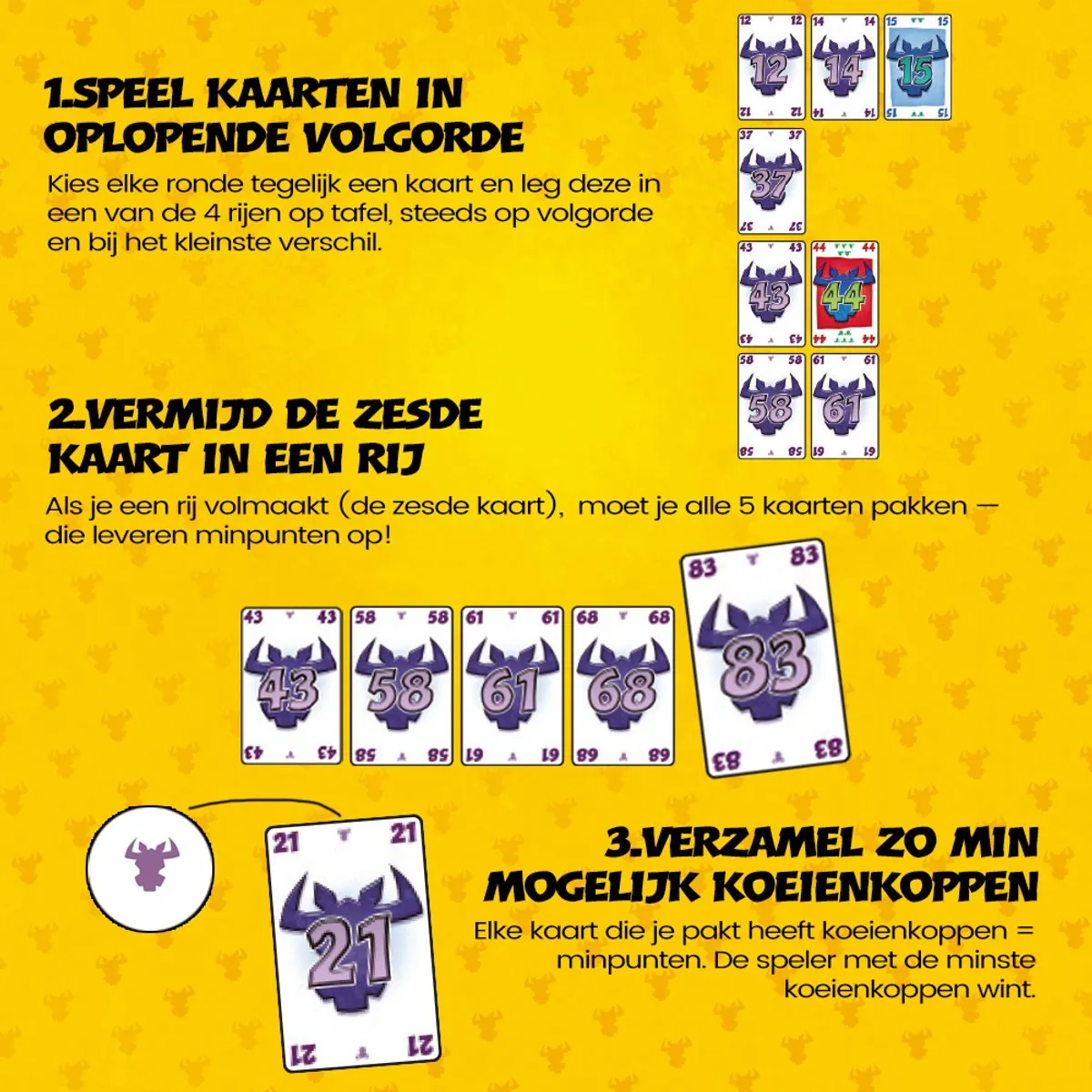 999 Games Take 5! Kaartspel - 10 Spelers