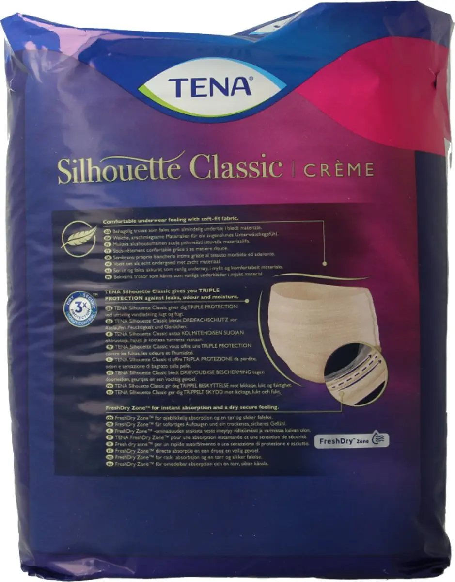 TENA Silhouette Plus High Waist L - 8 Stuks
