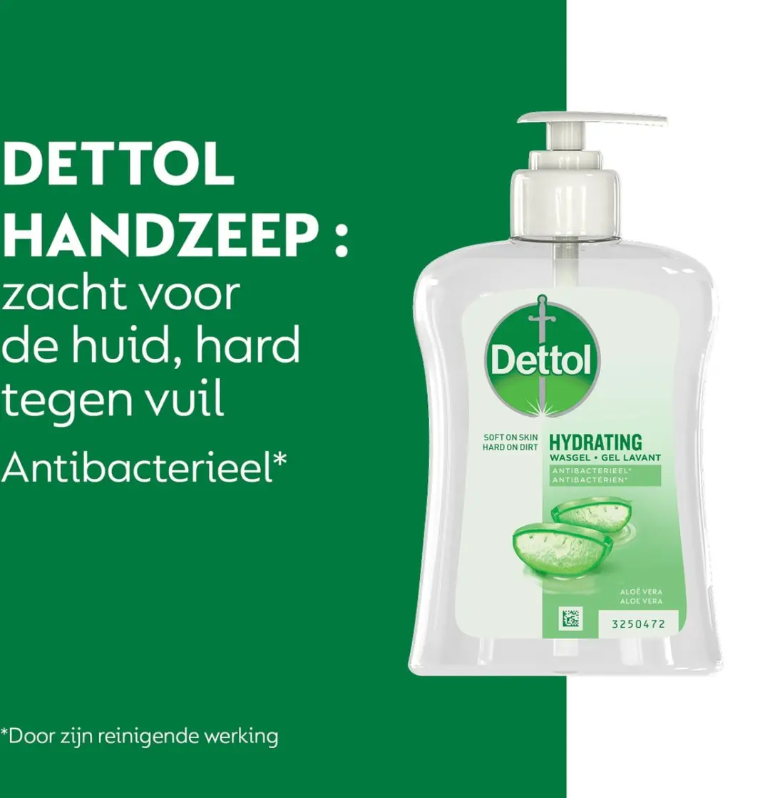 Dettol Antibacteriële Handzeep Aloe Vera - 12x250ml