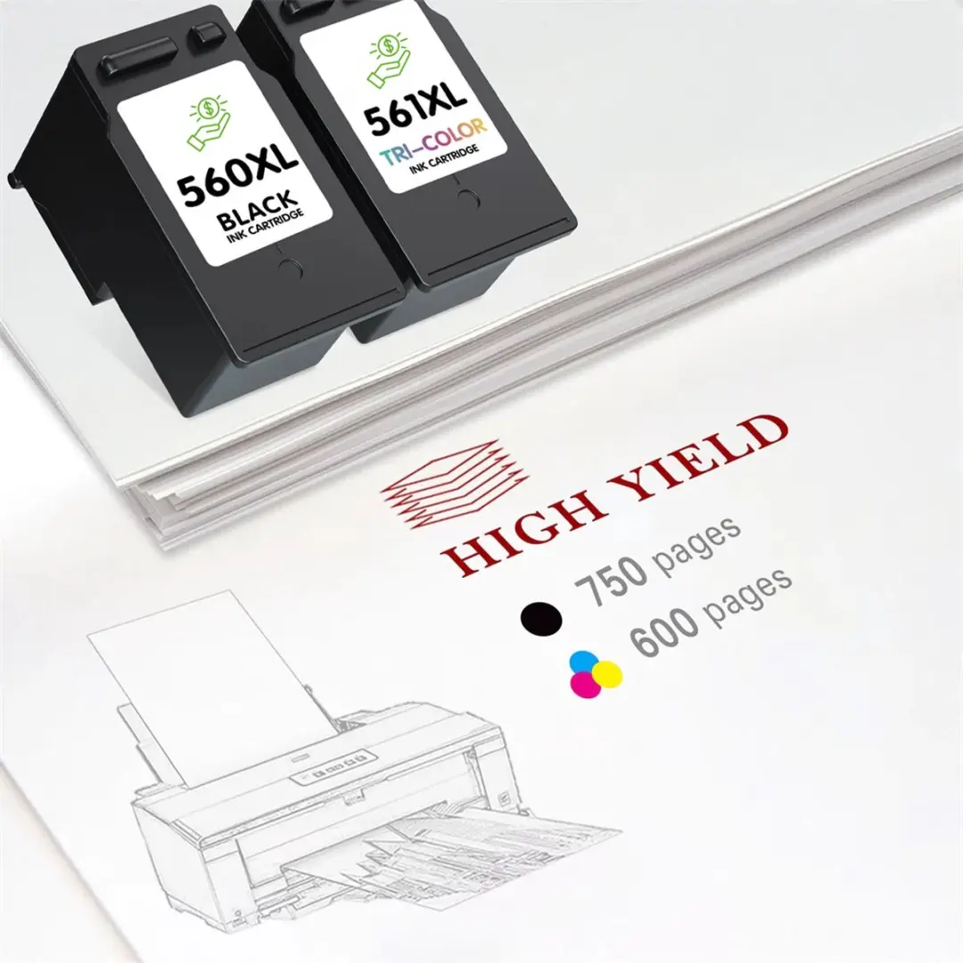 weCare XL Inktcartridge PG-560/CL-561 Multipack - 22ml - o.a. Canon PIXMA