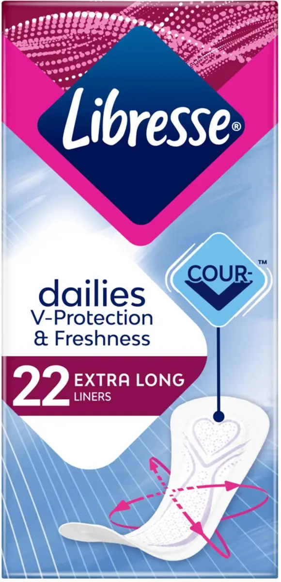 Libresse Extra Long Inlegkruisjes