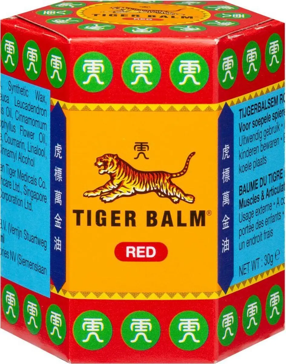 Tiger Balm Rood - 2x30ml Voordeelverpakking