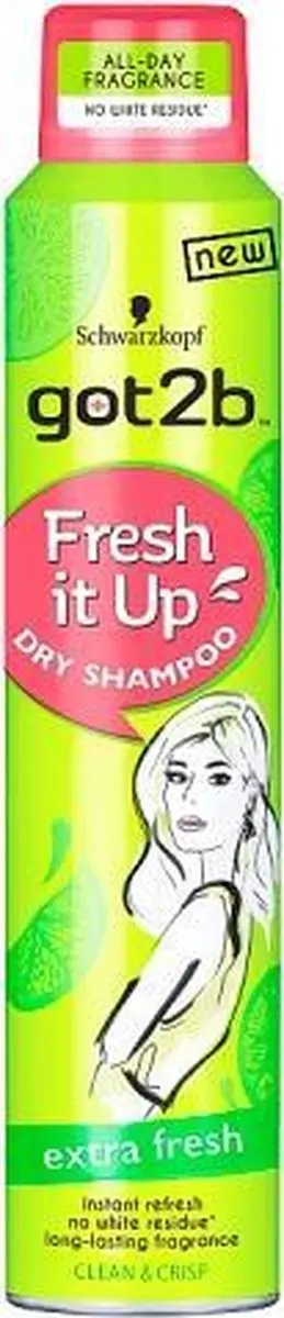 Got2B Refreshing Dry Shampoo Fresh it Up Extra Fresh 200ml