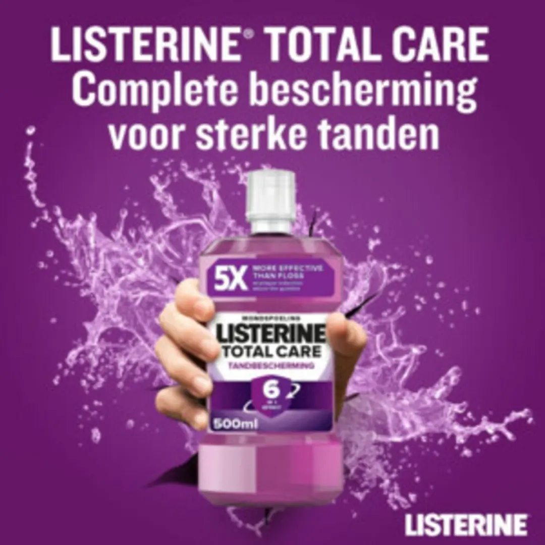 Listerine Total Care Mondwater 500ml