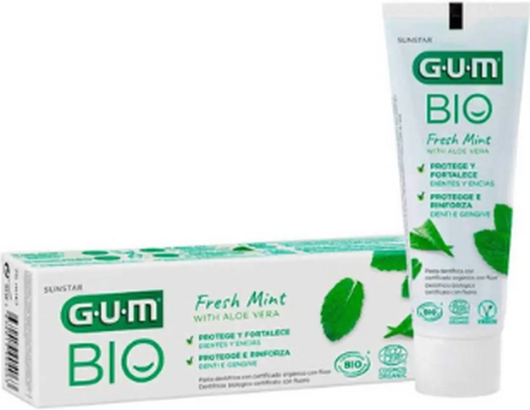 Gum Bio Tandpasta Fresh Mint/Aloe Vera 75ml