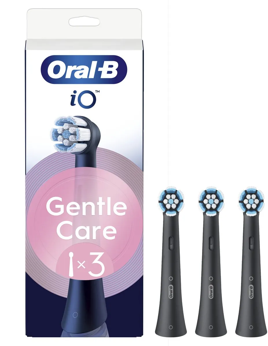 Oral-B IO Gentle Care Borstelvervanger - Zwart - afbeelding 6 van 6