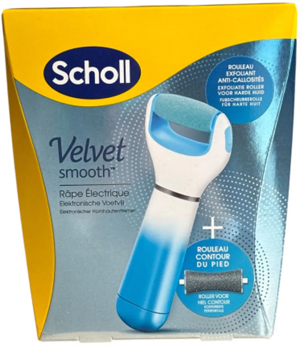 Scholl ExpertCare Voetvijl - Blauw/Wit