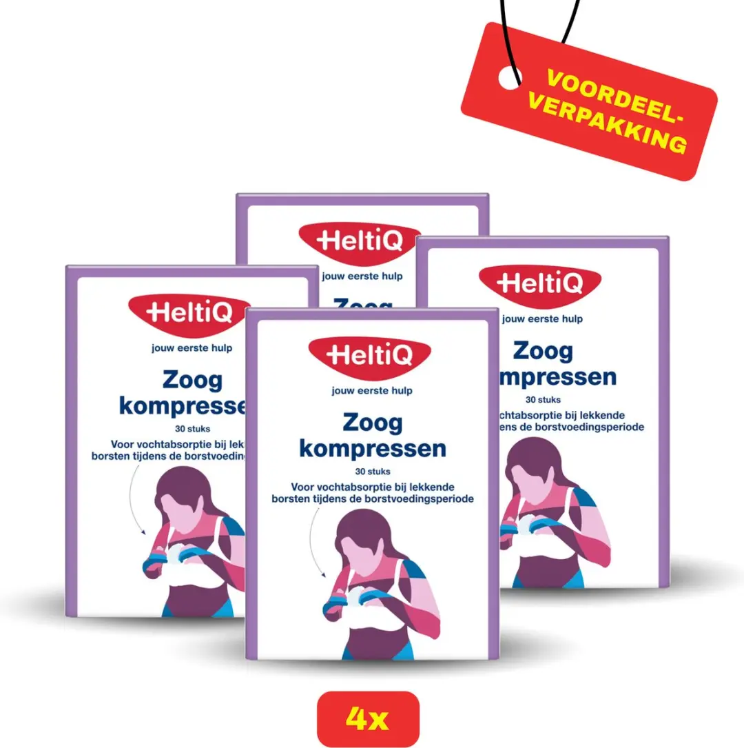 HeltiQ Zoogcompres Voorgevormd
