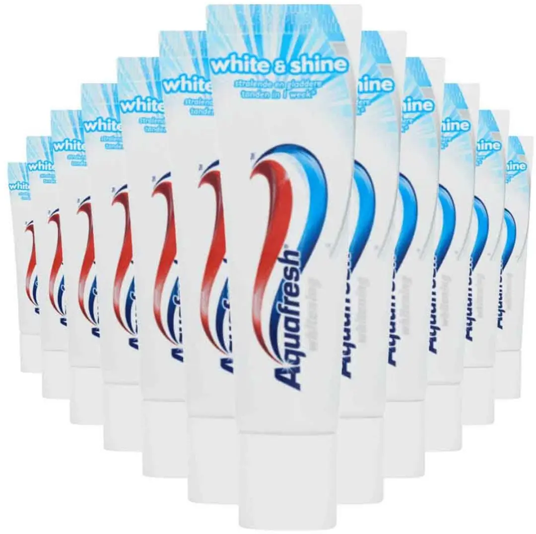 Aquafresh Whitening Tandpasta Mini - 180ml (12x15ml)
