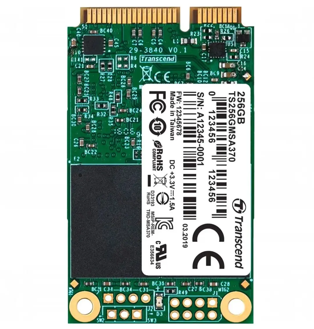 Transcend TS64GMSA370S mSATA SSD 64GB