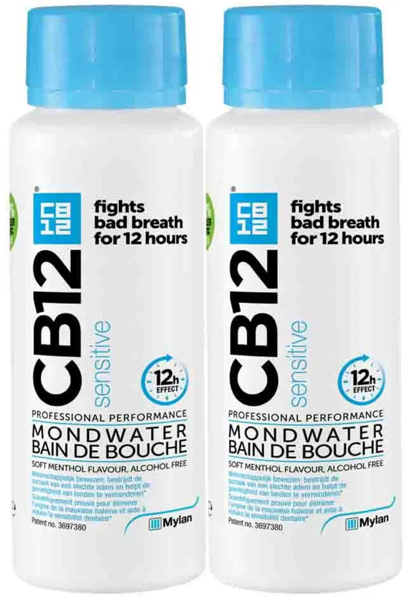 CB12 Mondwater Sensitive 2x250ml