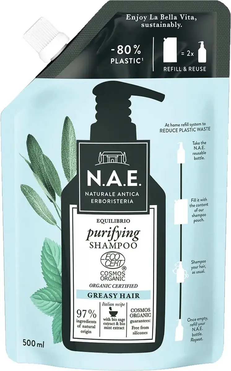 N.A.E. Purifying Shampoo 500ml