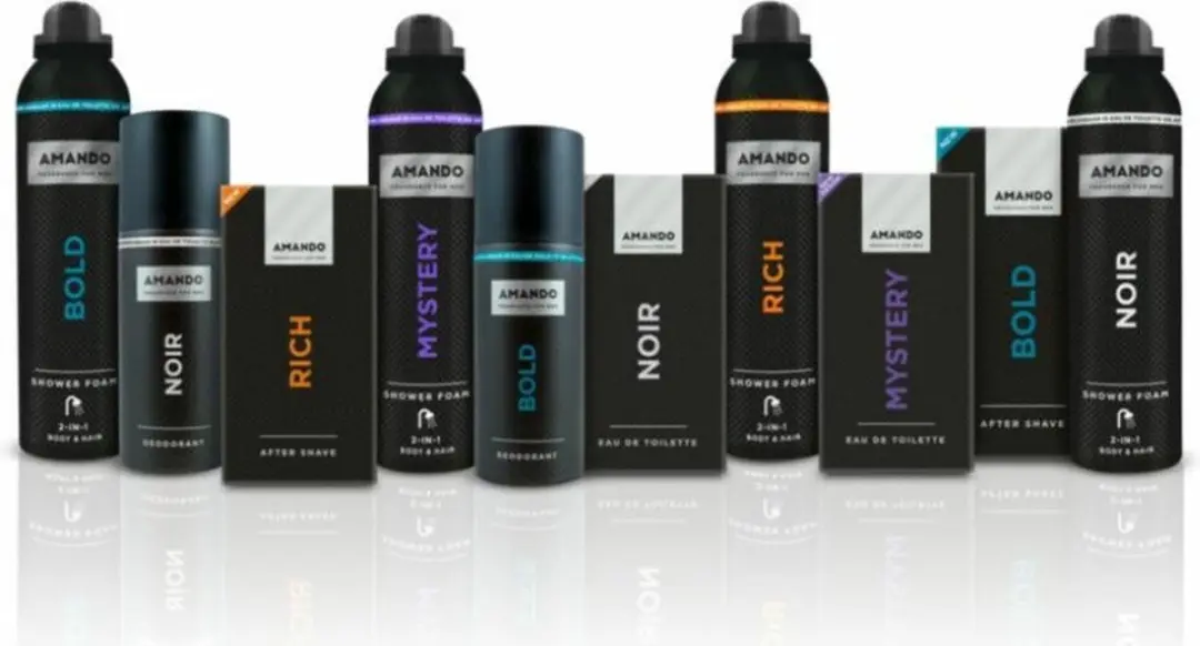 Amando Deodorant Spray Mystery 150ml - 12 Stuks