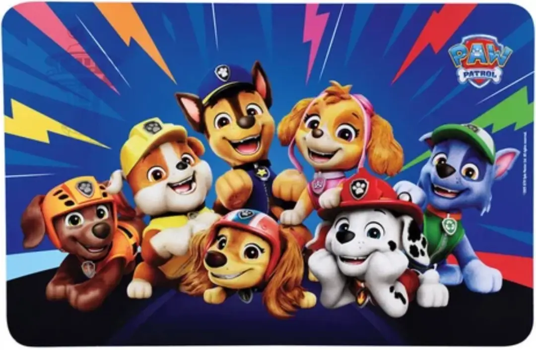 PAW Patrol Placemat - 2 Stuks - 43x28cm - Multicolor