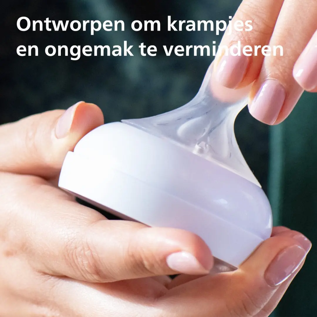Philips Avent Natural Response Babyfles 260ml Roze