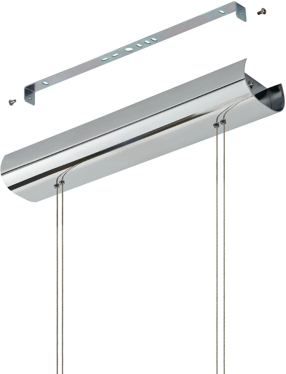 Eglo Aleandro 1 Hanglamp LED 80cm - Chroom