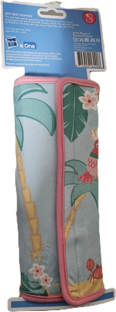 Peppa Pig Gordelkussen Blauw - Auto Gordelhoes