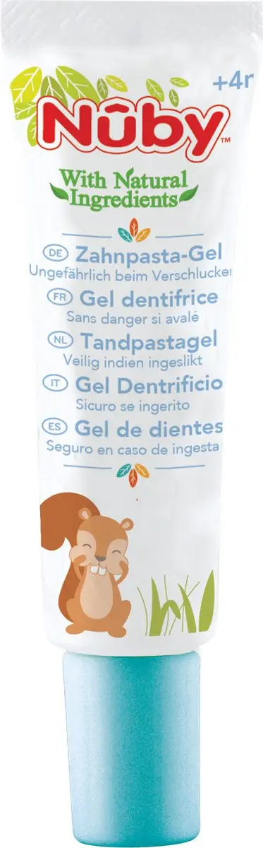 Nûby Tandpasta Gel & Vingertandenborstel 20g