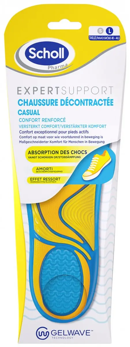 Scholl ExpertSupport Comfort Inlegzolen Maat L